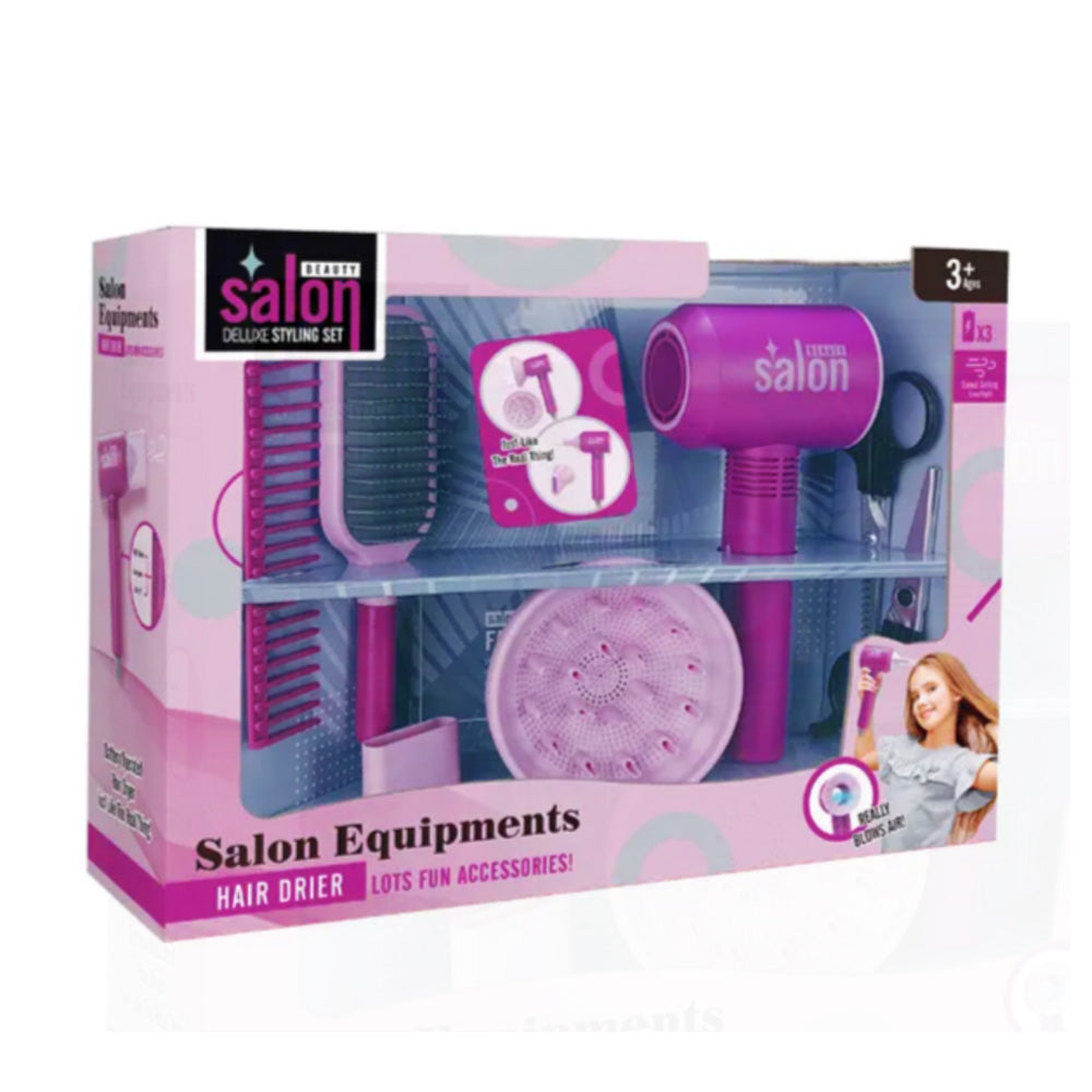 Deluxe Salon Styling Set - Kompletan Set za Frizerski Salon za Decu